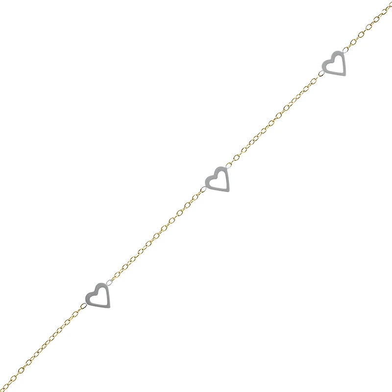 BRACELET EN OR 10K- 6’’
