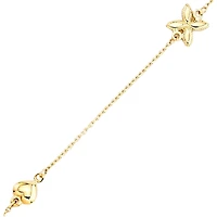 BRACELET EN OR 10K– 6’’