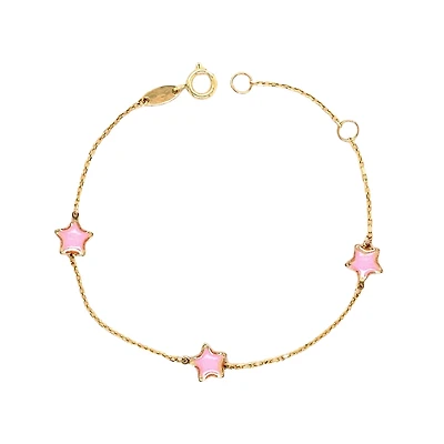 BRACELET EN OR 10K– 5.75’’