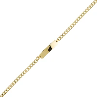 10K GOLD BRACELET - 5.75 "