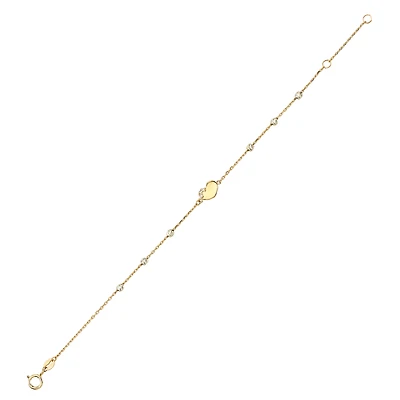 BRACELET EN OR 10K - 6.25''
