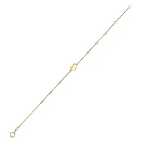 BRACELET EN OR 10K - 6.25''