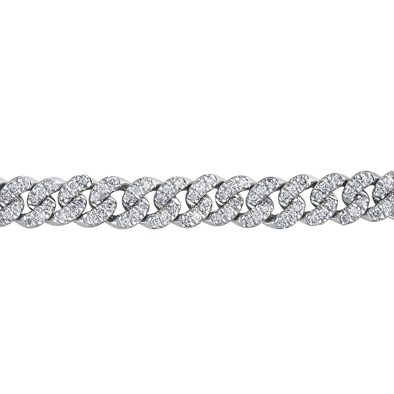 BRACELET À DIAMANTS EN OR 10K