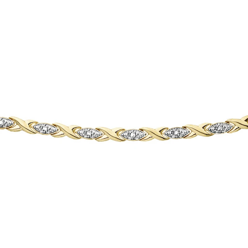 BRACELET EN OR JAUNE POUR FEMME