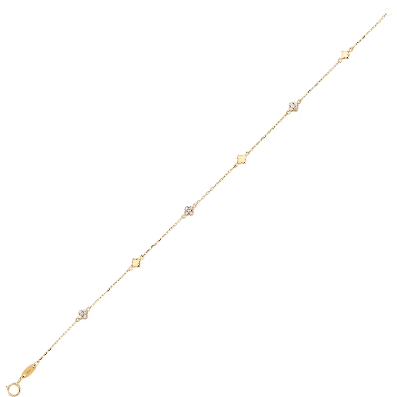 BRACELET EN OR 10K– 7.25’’