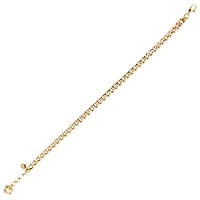 10K GOLD CURB BRACELET - 8.25’’