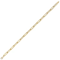 10K YELLOW GOLD BRACELET - 7.25''
