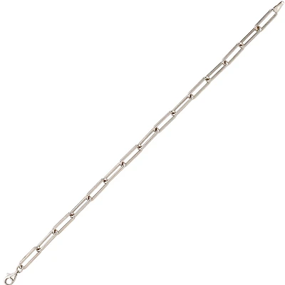 BRACELET OR BLANC 10K- 7.25''