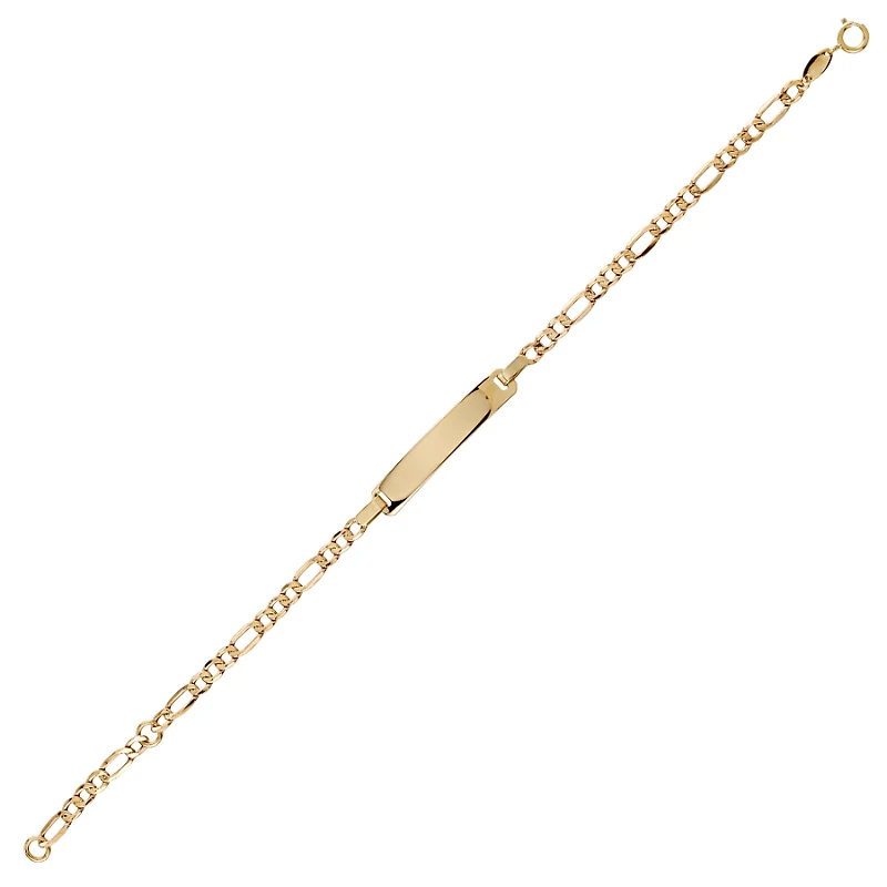10K GOLD BRACELET - 7.25 "