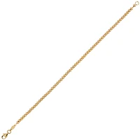 10K YELLOW GOLD BRACELET - 7.25''