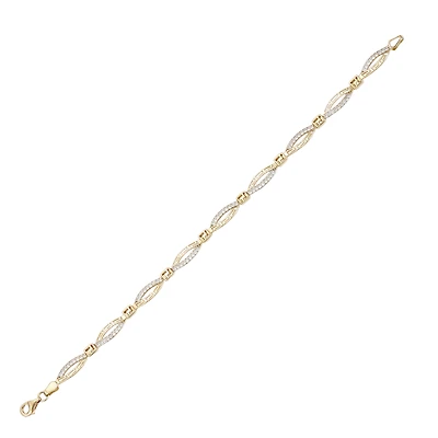 BRACELET EN OR 10K– 7.50’’