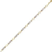 BRACELET EN OR 10K - 7.25’’