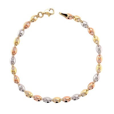 BRACELET EN OR 10K– 7.25’’