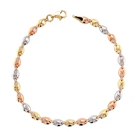 10K GOLD BRACELET - 7.25 ’’