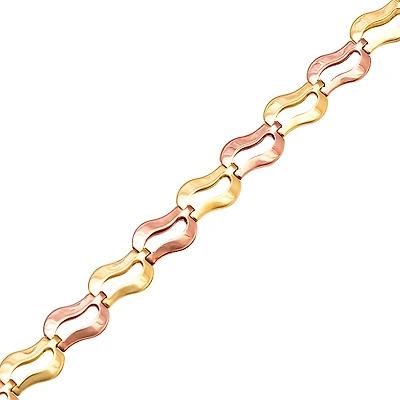 BRACELET 2 TONS 10CT