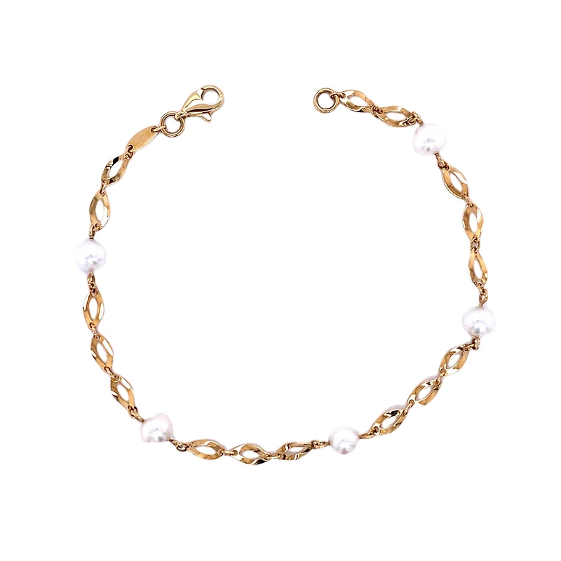 10K GOLD BRACELET - 7.50 ’’