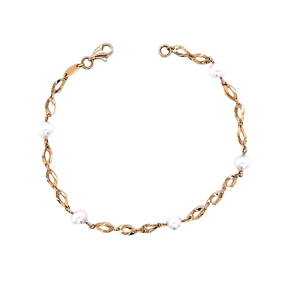 10K GOLD BRACELET - 7.50 ’’