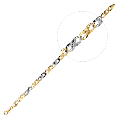 10K GOLD BRACELET - 7.50 ’’