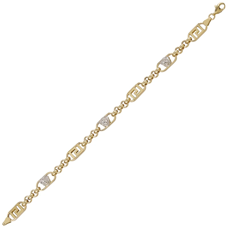 BRACELET EN OR 10K– 7.50