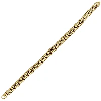YELLOW GOLD BRACELET - 7.25''X5MM