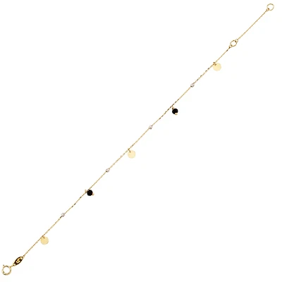 10K 2-TONE GOLD BRACELET