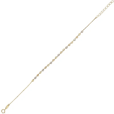 10K 3 TONE GOLD BRACELET