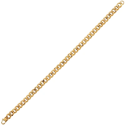10K YELLOW GOLD BRACELET - 7.25''