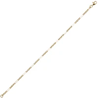 10K YELLOW GOLD BRACELET - 7.5''