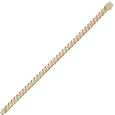 BRACELET OR JAUNE 10K - 7.5''