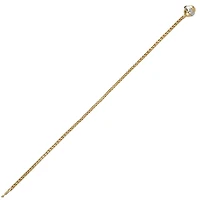 10K 2 TONE GOLD BRACELET - 7.5''