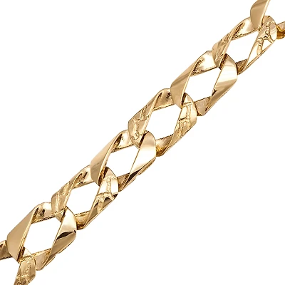 10K YELLOW GOLD BRACELET - 8.5''