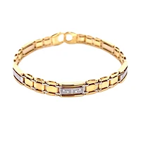 BRACELET EN OR POUR HOMME – 8.50’’
