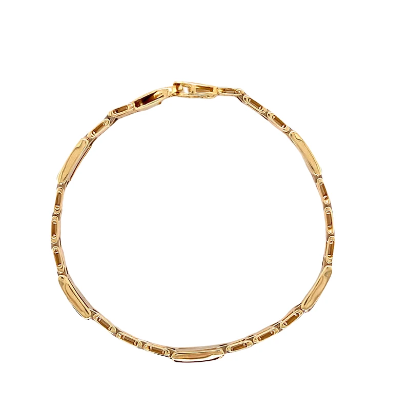 BRACELET EN OR POUR HOMME – 8.50’’