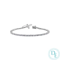 14K GOLD TENNIS BRACELET