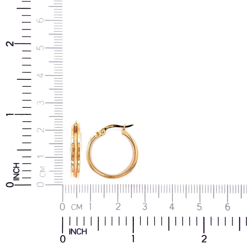 ANNEAUX EN OR JAUNE 10CT