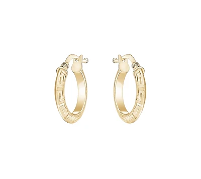 10K YELLOW GOLD EARRINGS