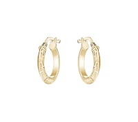 ANNEAUX EN OR JAUNE 10CT