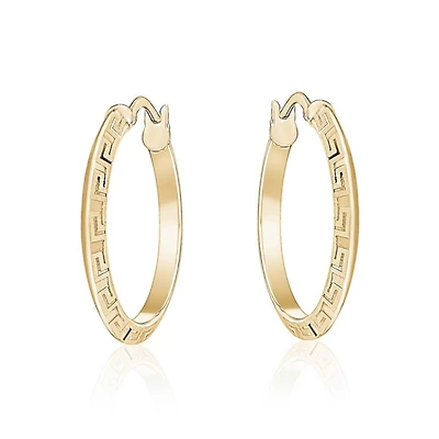 20MM HOOPS IN 10K YELLOW GOLD