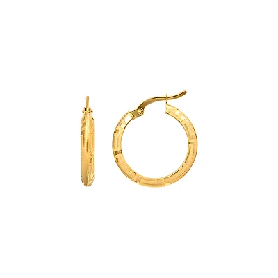 ANNEAUX OR JAUNE 10CT