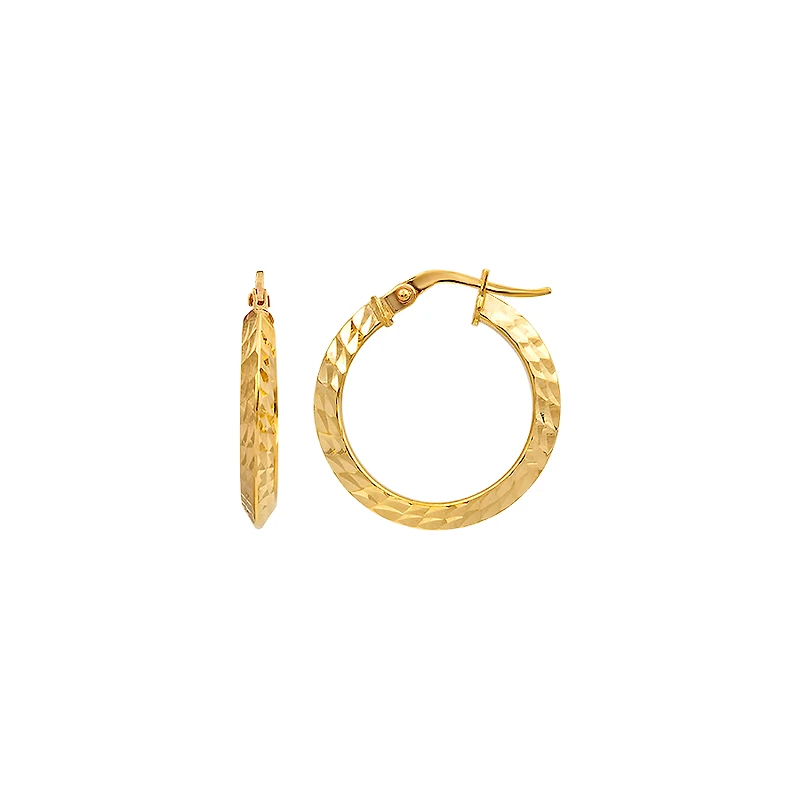 ANNEAUX OR JAUNE 10CT