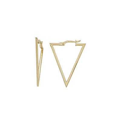 10K YELLOW GOLD EARRINGS