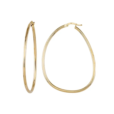 10K YELLOW GOLD RINGS - 40X50MM