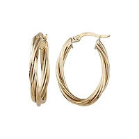 10K YELLOW GOLD RINGS - 18X23MM