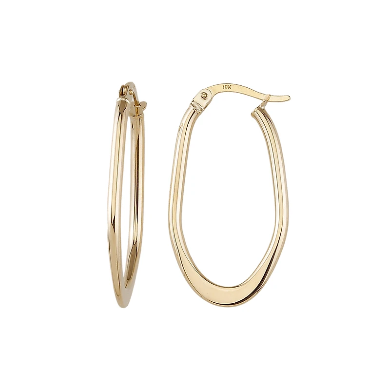 10K YELLOW GOLD RINGS - 16X32MM