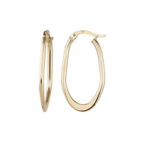 10K YELLOW GOLD RINGS - 16X32MM