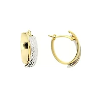 10K GOLD OVAL RINGS