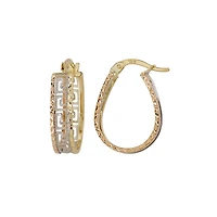 ANNEAUX EN OR 10K 3 COULEURS