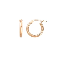 ANNEAUX EN OR 10K TUBE RONDE- 10MM