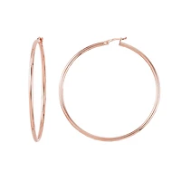 ANNEAUX EN OR 10K TUBE RONDE- 15MM