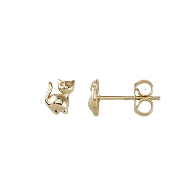 10K YELLOW GOLD EARRINGS